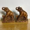 Pair of Elephant-Form Bookends