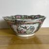 Chinese Ceramic Bowl in Rose Medallion Style