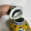 Kutani Hand Decorated Ceramic Ginger Jar with Lid - 2