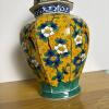 Kutani Hand Decorated Ceramic Ginger Jar with Lid - 5