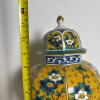 Kutani Hand Decorated Ceramic Ginger Jar with Lid - 7