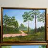 Pair of Framed May Erwin Landscape Paintings, 26"x20" - 2