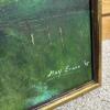 Pair of Framed May Erwin Landscape Paintings, 26"x20" - 7