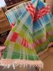 Multicolor Plaid Wool Throw Blanke - 2