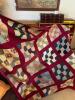 Hand-Pieced Bow Tie Patchwork Quilt in - 2