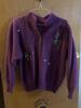 Purple Natural Fiber Cardigan