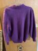 Purple Natural Fiber Cardigan - 6