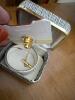 Krementz 14K Gold Overlay Jade Tie Tack - 4