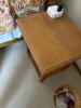 Wooden Nightstand With Drawer and Lower Shelf - 2