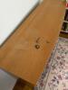 Mid-Century Modern-Style Wood Cabinet with Shelf and Door - 3