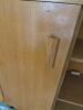 Mid-Century Modern-Style Wood Cabinet with Shelf and Door - 7