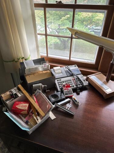 Vintage Office and Desk Lot
