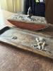 Dartmoor Pixie and Mushroom Toadstool Motif Brass Desk Set