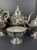 Sterling Silver Heather Mexico Tea and Coffee Service Set - 5
