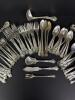 Ornate Silver-Plate Flatware and Serving Utensils Set - 5