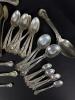 Ornate Silver-Plate Flatware and Serving Utensils Set - 7