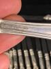 Ornate Silver-Plate Flatware and Serving Utensils Set - 16