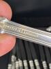 Ornate Silver-Plate Flatware and Serving Utensils Set - 17