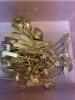 Ornate Silver-Plate Flatware and Serving Utensils Set - 18