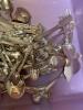 Ornate Silver-Plate Flatware and Serving Utensils Set - 19
