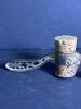 Pair of Antique Cast Iron Lion Figural Bottle Stoppers - 4