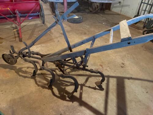 Antique Horse-Drawn Walk-Behind Cultivator