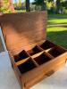 Handcrafted Walnut Jewelry Box with Sliding Tray - 5