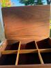 Handcrafted Walnut Jewelry Box with Sliding Tray - 8