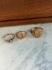 10K Antique Engraved Rings and Engagement Ring
