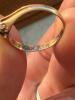10K Antique Engraved Rings and Engagement Ring - 5