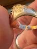 10K Antique Engraved Rings and Engagement Ring - 7