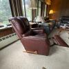 La-Z-Boy Leather Recliner Chair - 2
