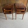 Pair of Wooden Drop-Leaf Side Tables - 4