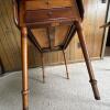 Pair of Wooden Drop-Leaf Side Tables - 9