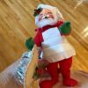 Annalee Christmas Santa and Mrs. Claus Dolls with Reindeer - 3