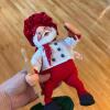 Annalee Christmas Santa and Mrs. Claus Dolls with Reindeer - 7
