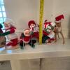 Annalee Christmas Santa and Mrs. Claus Dolls with Reindeer - 13