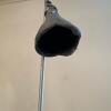 Two Candleholders and Candle Snuffer - Leaf and Glass Styles - 7