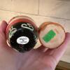 Santa and Floral Wooden Nesting Dolls - 6