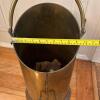Brass-Tone Coal Scuttle with Swing Handle - 6