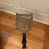 Decorative Fireplace Trivet Stand with Wooden Handle - 2