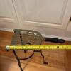 Decorative Fireplace Trivet Stand with Wooden Handle - 6