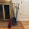 Fireplace Tool Set with Stand