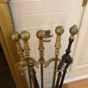 Fireplace Tool Set with Stand - 6