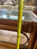 Rattan Glass Top Coffee Table - 7