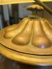 Antique-Style Brass Samovar Table Lamp with Square Shade - 5