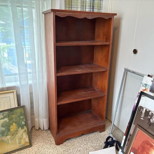 Traditional-Style Wooden Bookcase