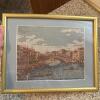 Assorted Framed Art: Floral, Cityscape, Garden - 7