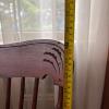 Victorian-Style Wooden Child's Rocking Chair - 7