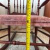 Victorian-Style Wooden Child's Rocking Chair - 8